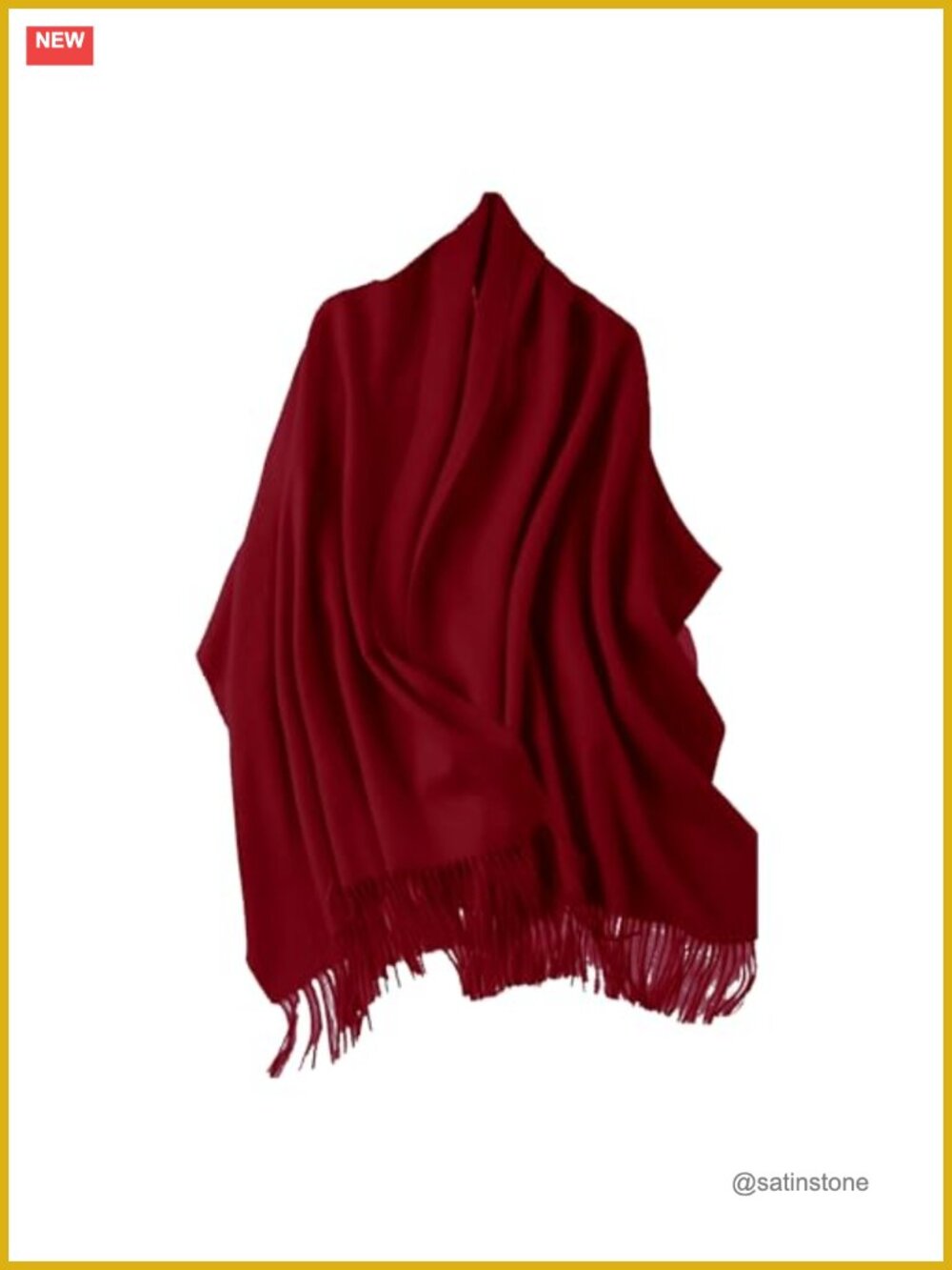 100% Merino Wool Shawl Scarf Large Pashmina Travel Wrap for Women